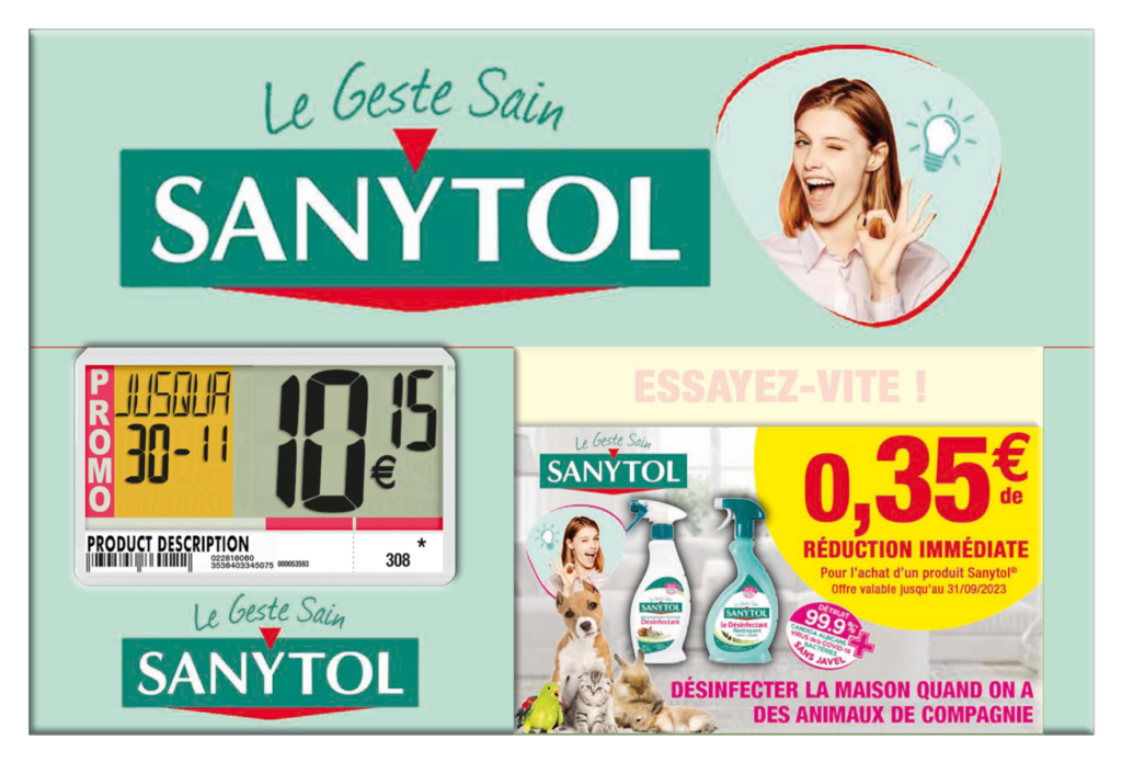PTB & BR Sanytol + Etiquette Digital